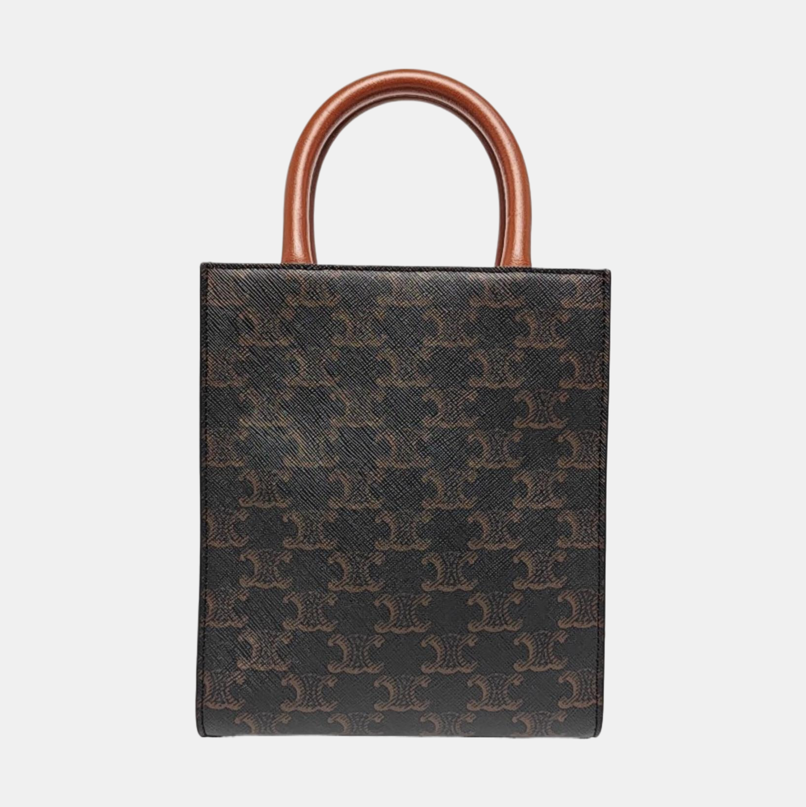 CABAS CELINE Mini Coated Canvas Brown