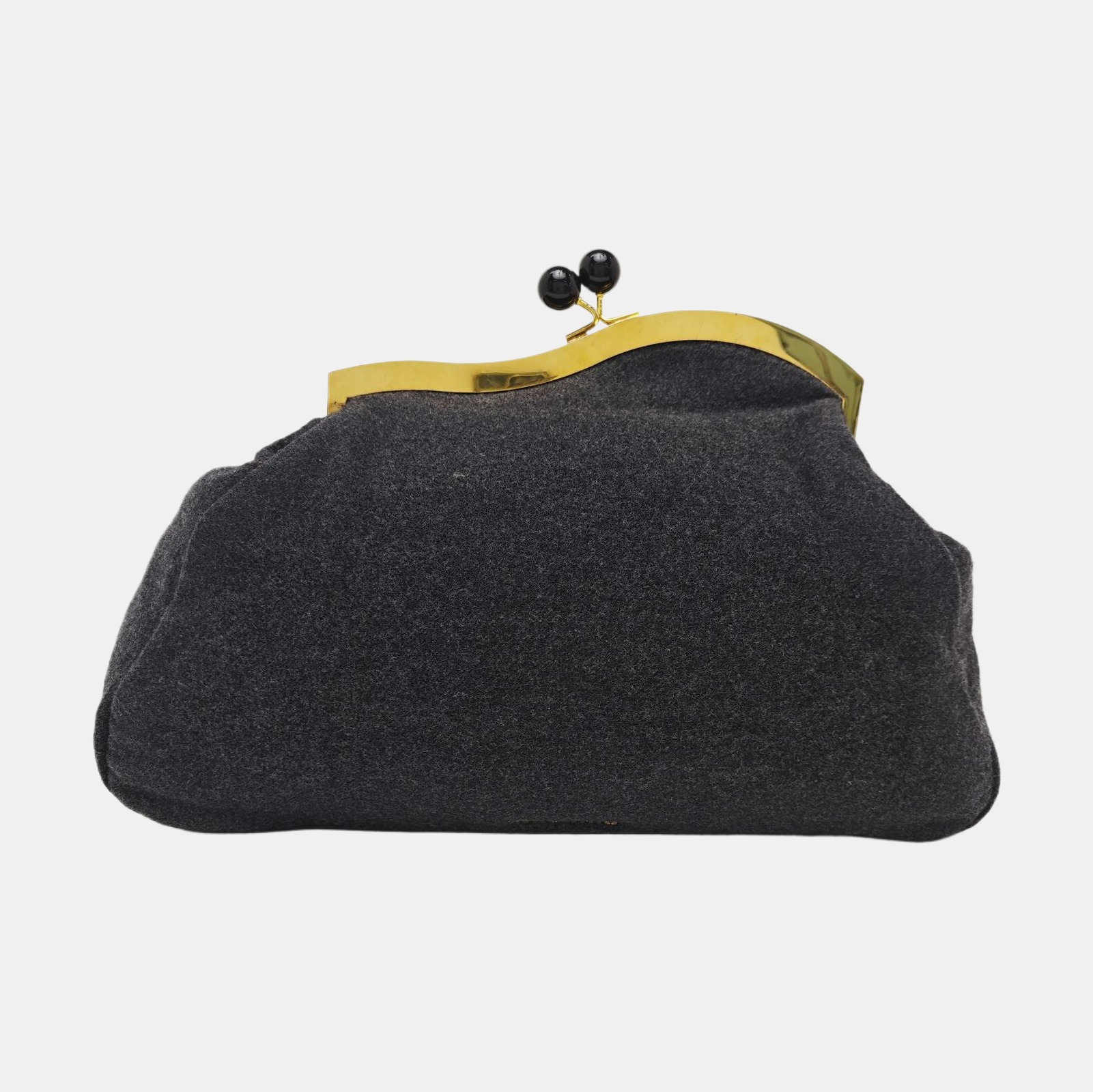 Fabric Shoulder Bag Gray