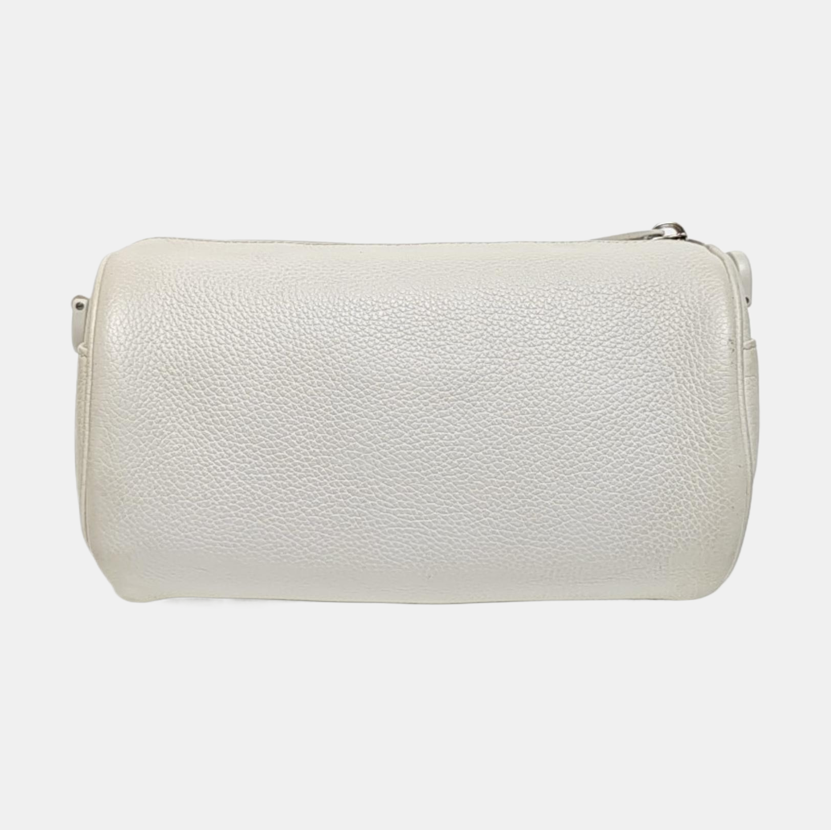 Calfskin Shoulder Bag White