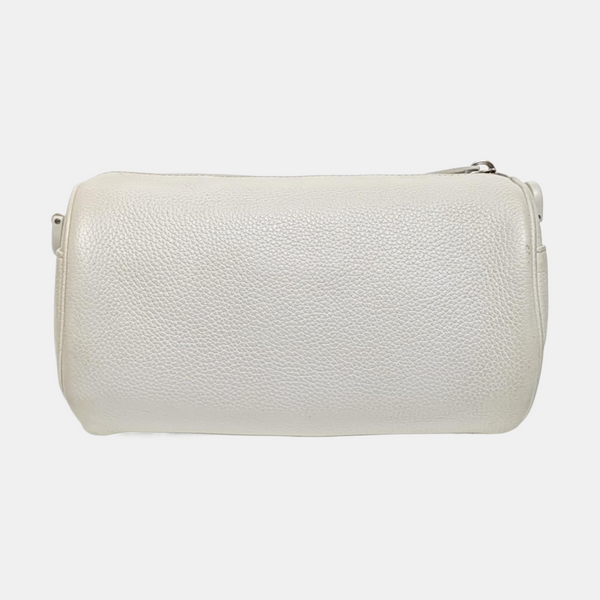 Calfskin Shoulder Bag White