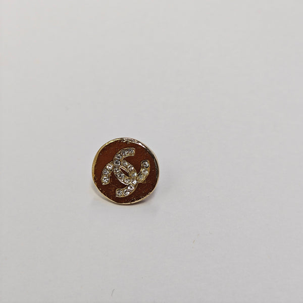 Metal Gold Stud Earrings