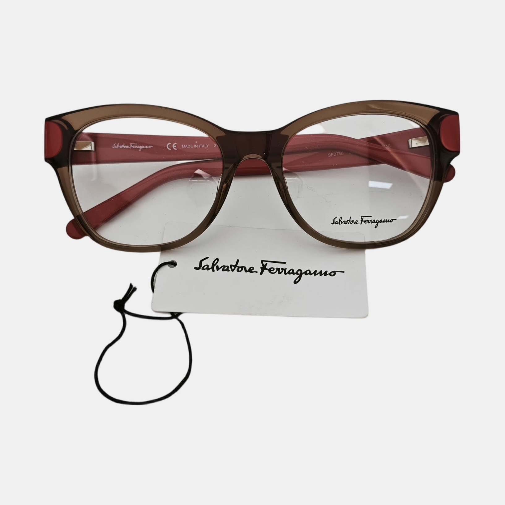 Synthetic Eyeglasses Brown