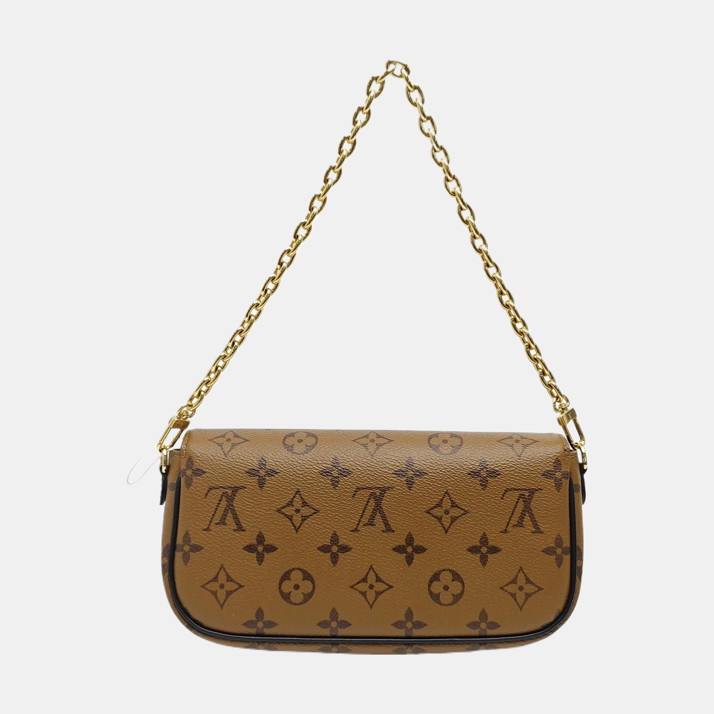 IVY Monogram Coated Canvas Brown