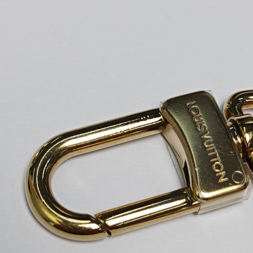Metal Bag Charm Gold