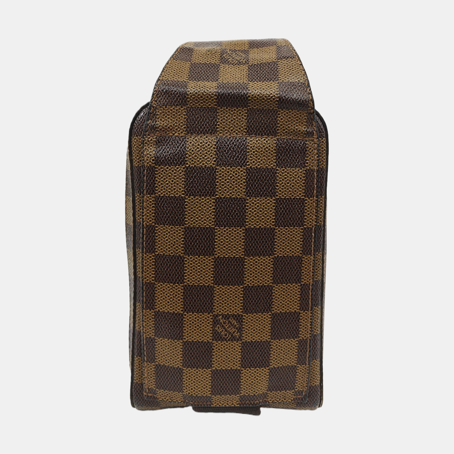 GÉRONIMOS Damier Ebene Coated Canvas Brown