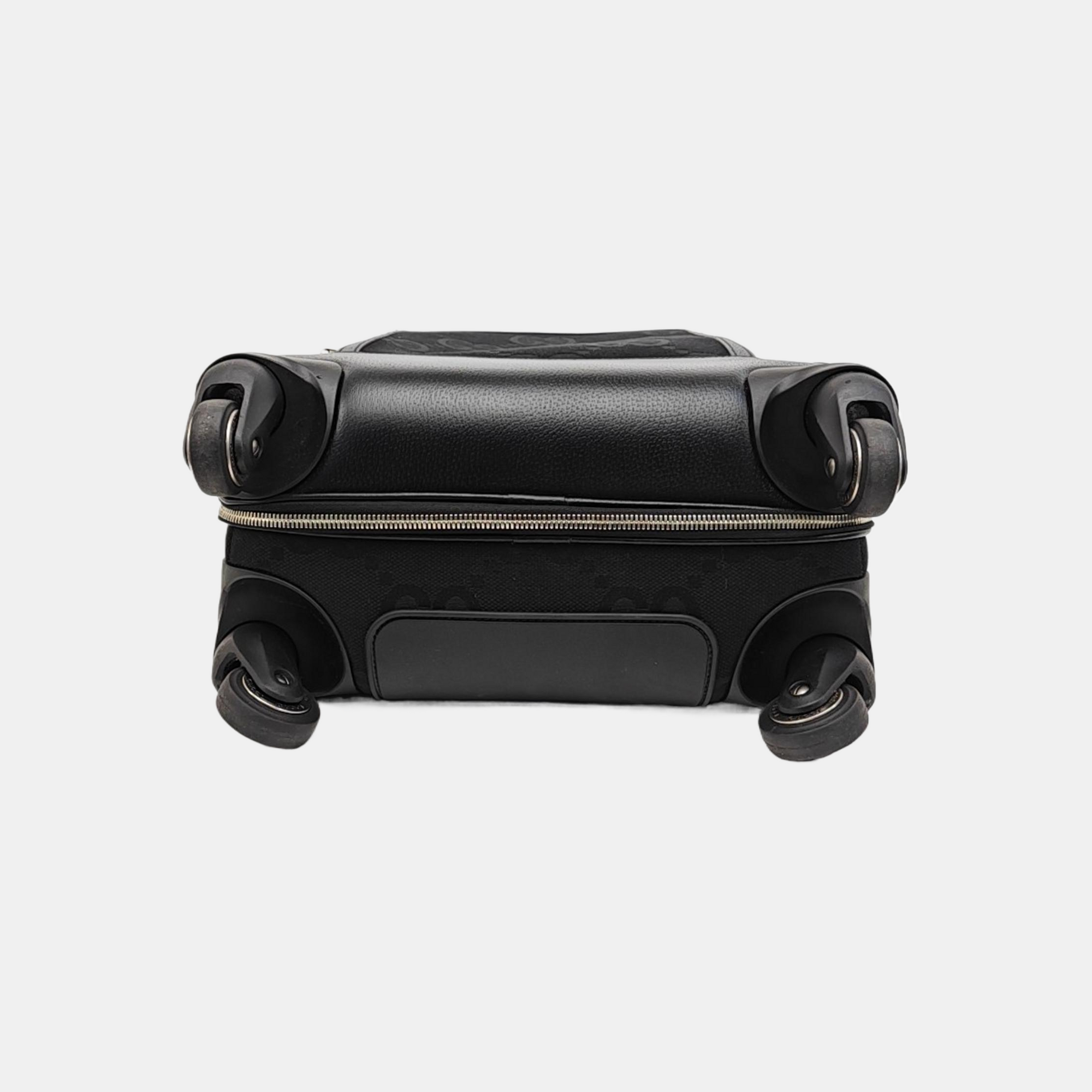 Monogram Canvas Luggage Black