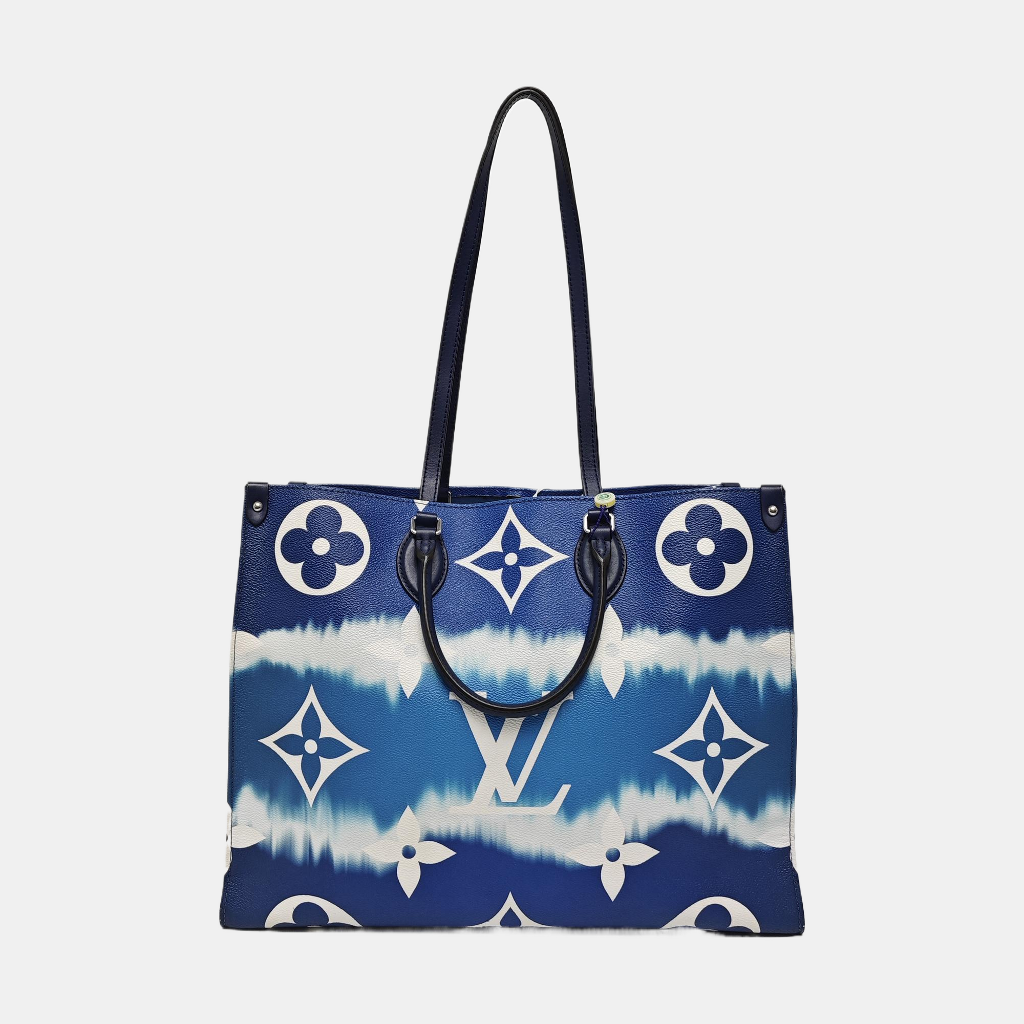 ONTHEGO GM Coated Canvas Blue