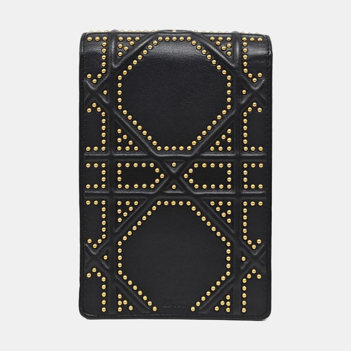 Diorama Cannage Lambskin Black