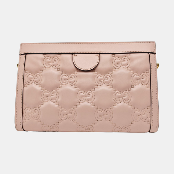 Ophidia Small Quilted Calfskin Pink