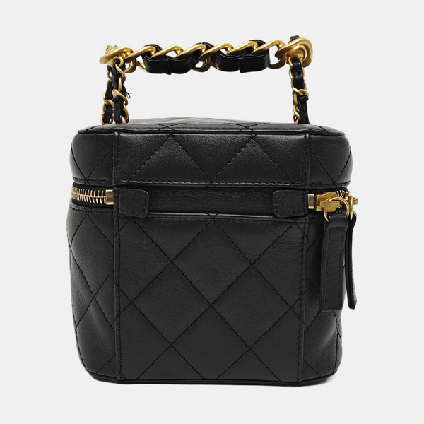 Quilted Calfskin Black