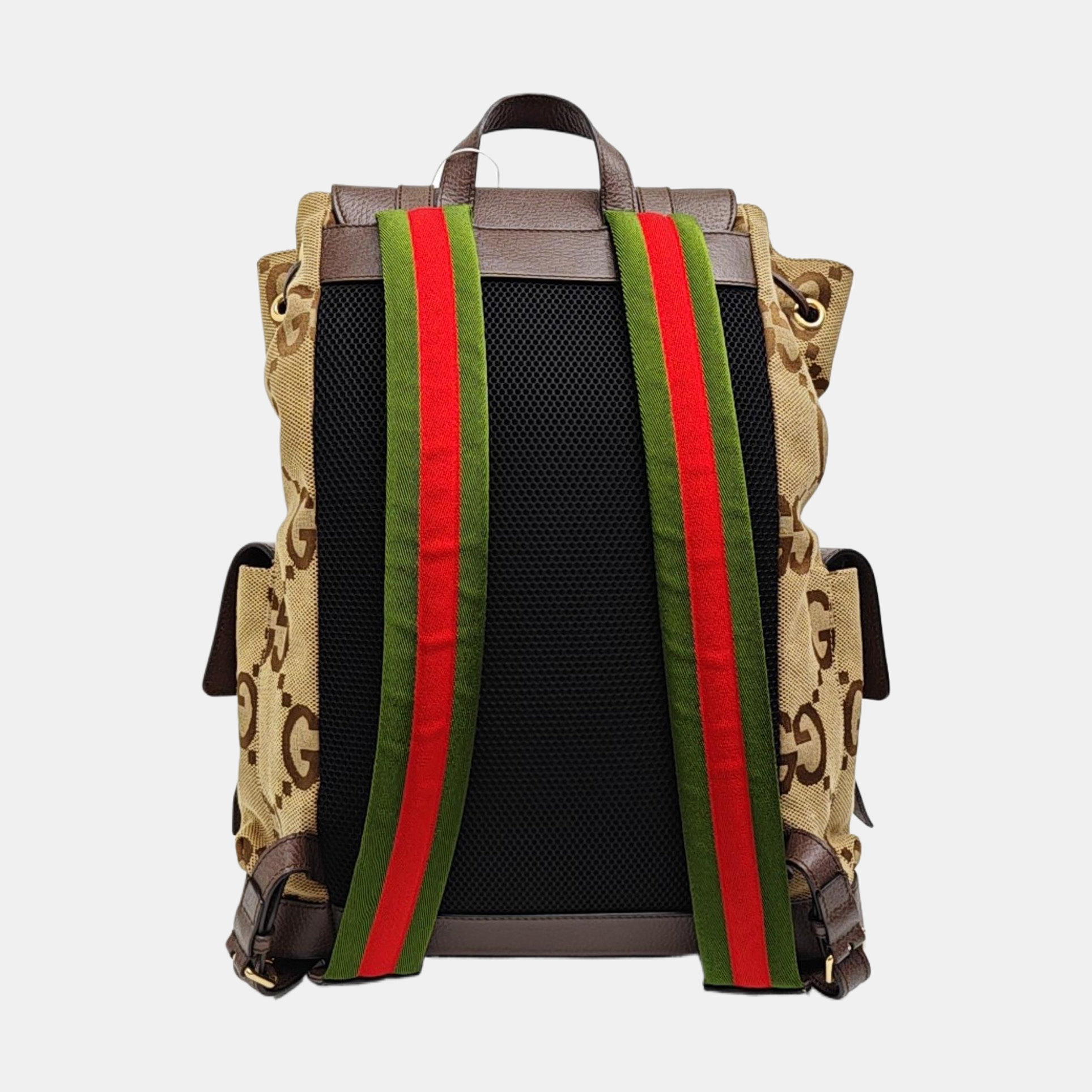 Monogram Canvas Backpack Beige