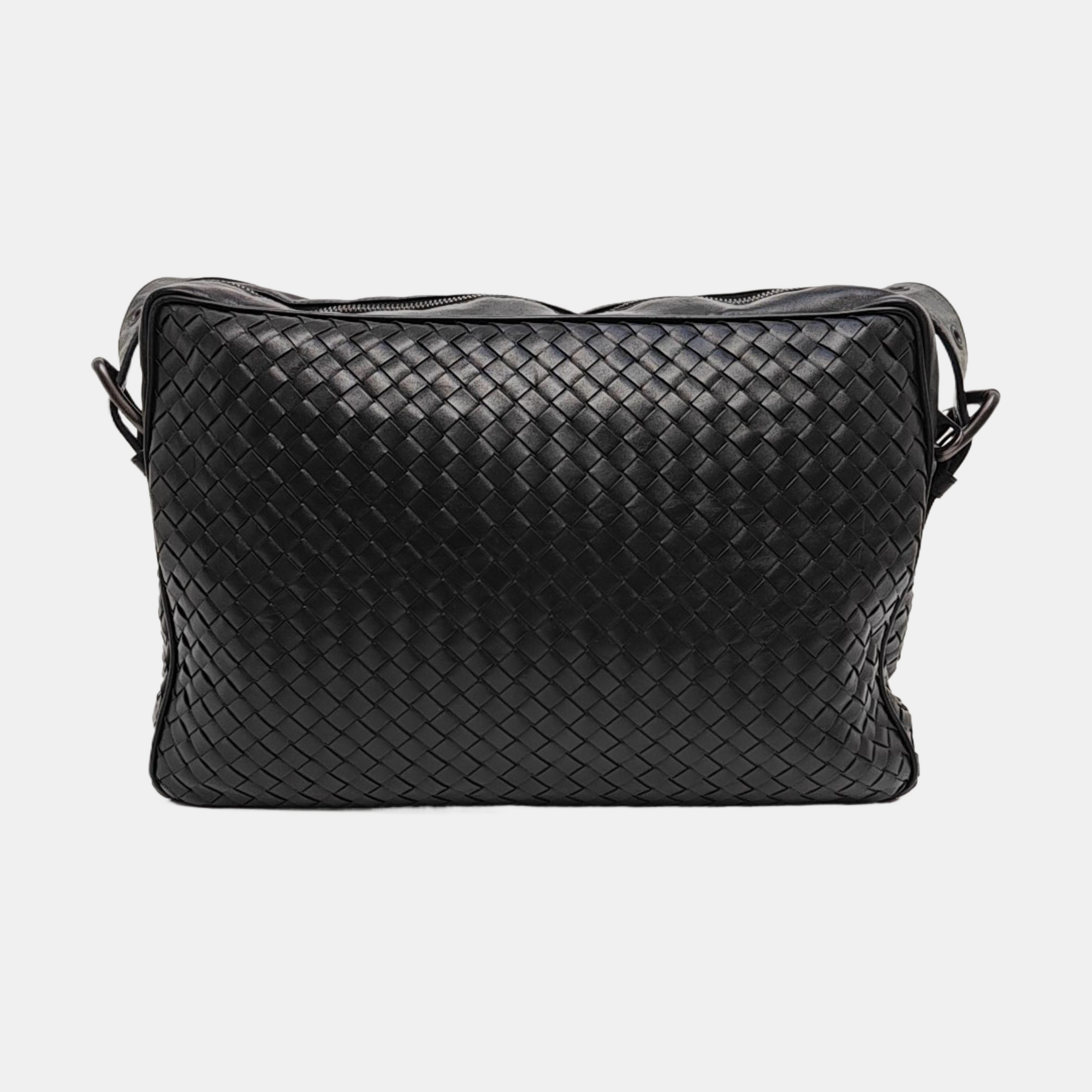 Calfskin Shoulder Bag Black
