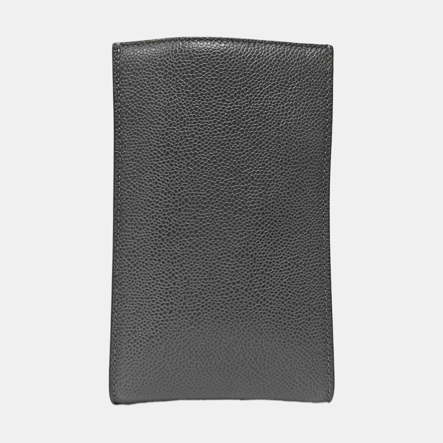 Leather Shoulder Bag Gray