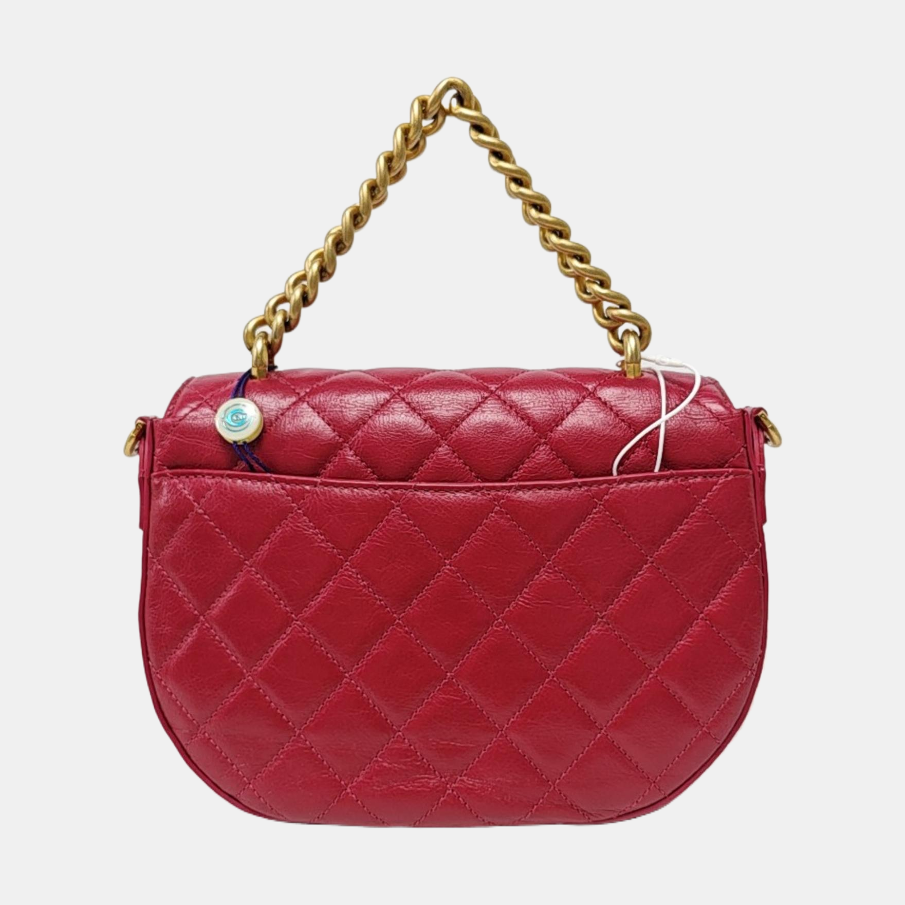 Quilted Calfskin Red