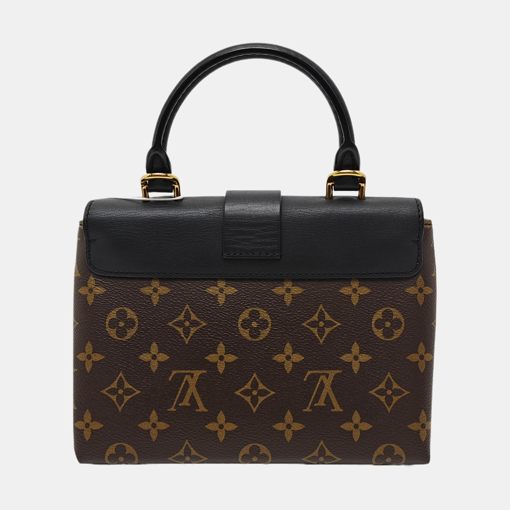 LOCKY BB Monogram Coated Canvas Brown