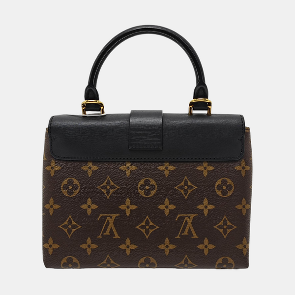 LOCKY BB Monogram Coated Canvas Brown