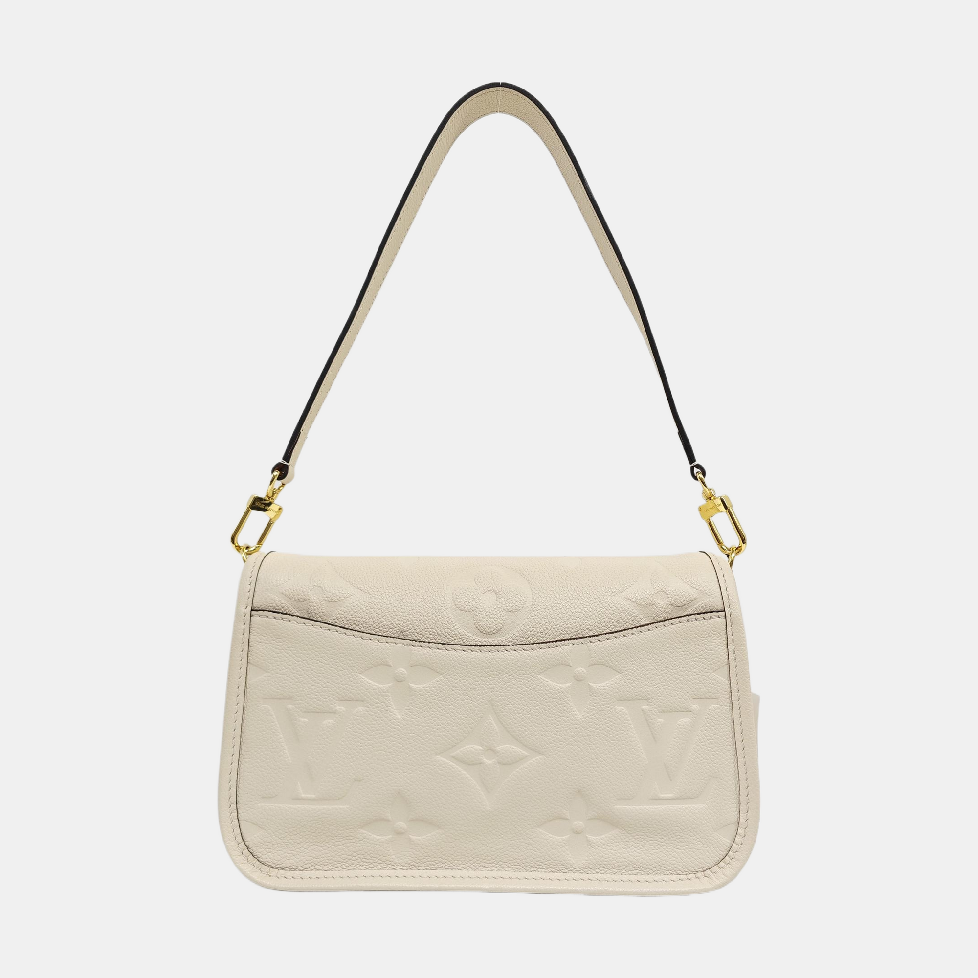 DIANE Monogram Calfskin Beige