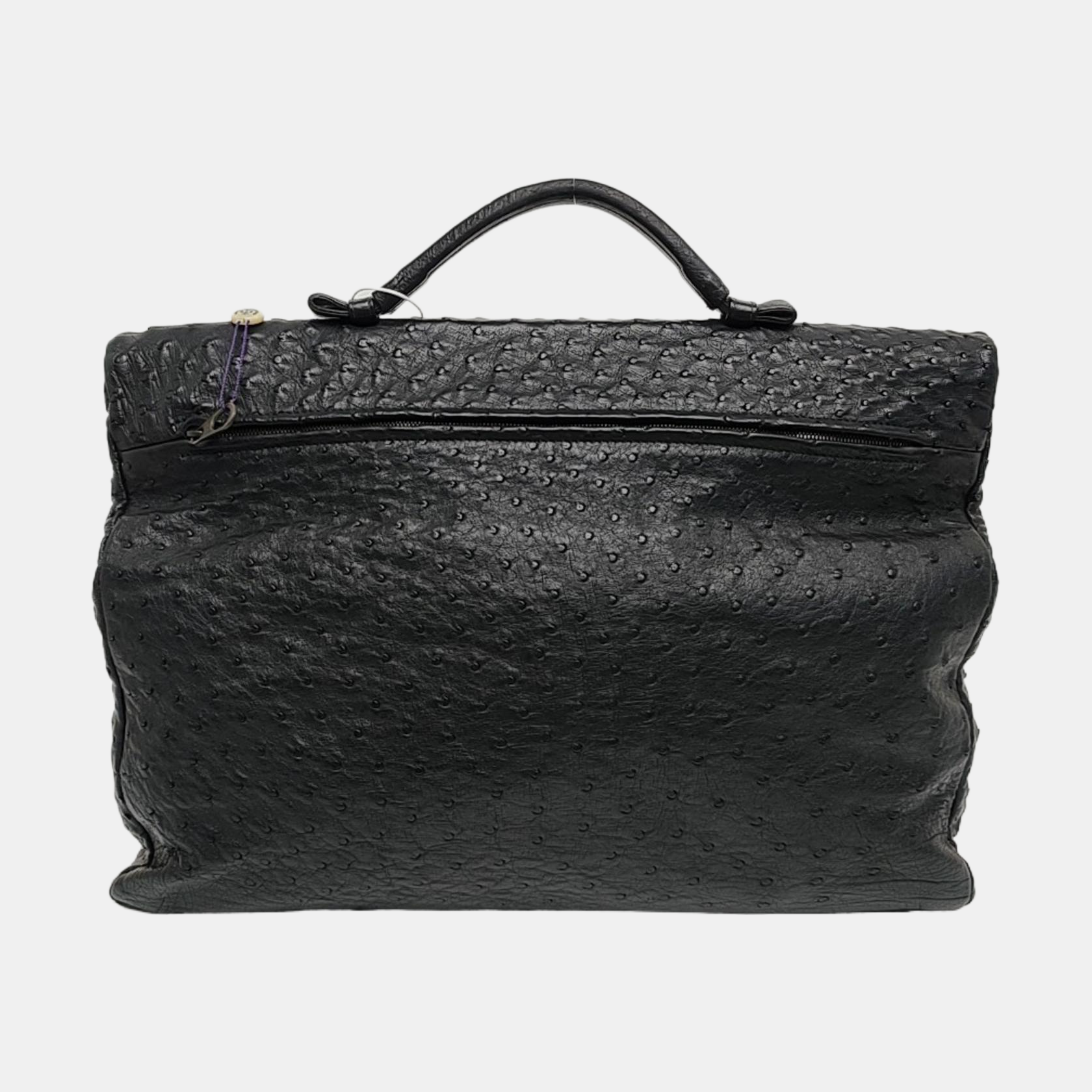 Capri Ostrich Black