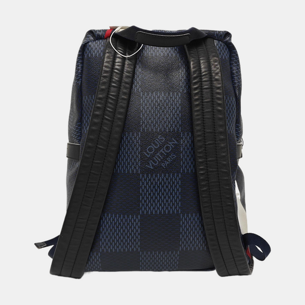 APOLLO Damier Coated Canvas Blue