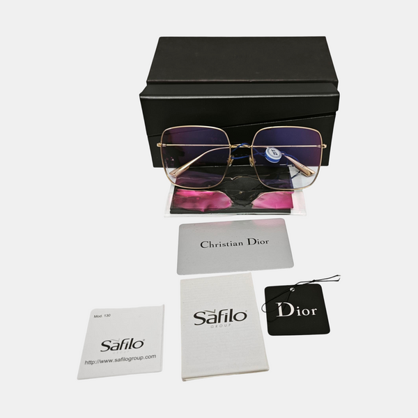 Metal Eyeglasses Gold
