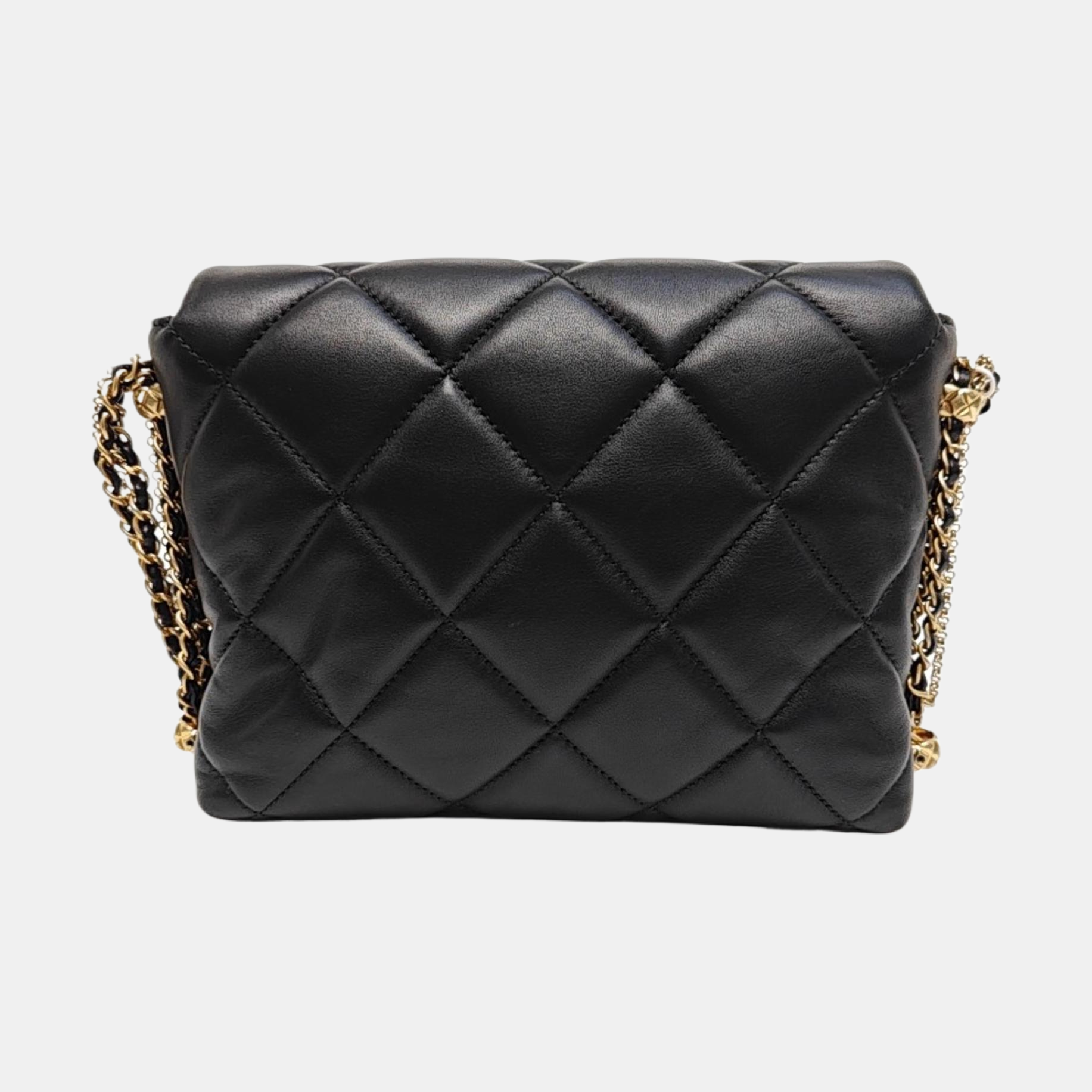 Quilted Lambskin Black