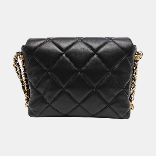 Quilted Lambskin Black