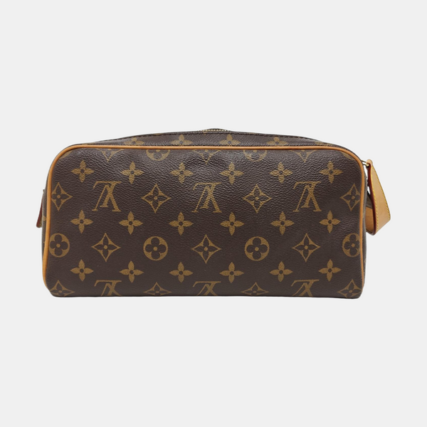 DOPP Monogram Coated Canvas Brown