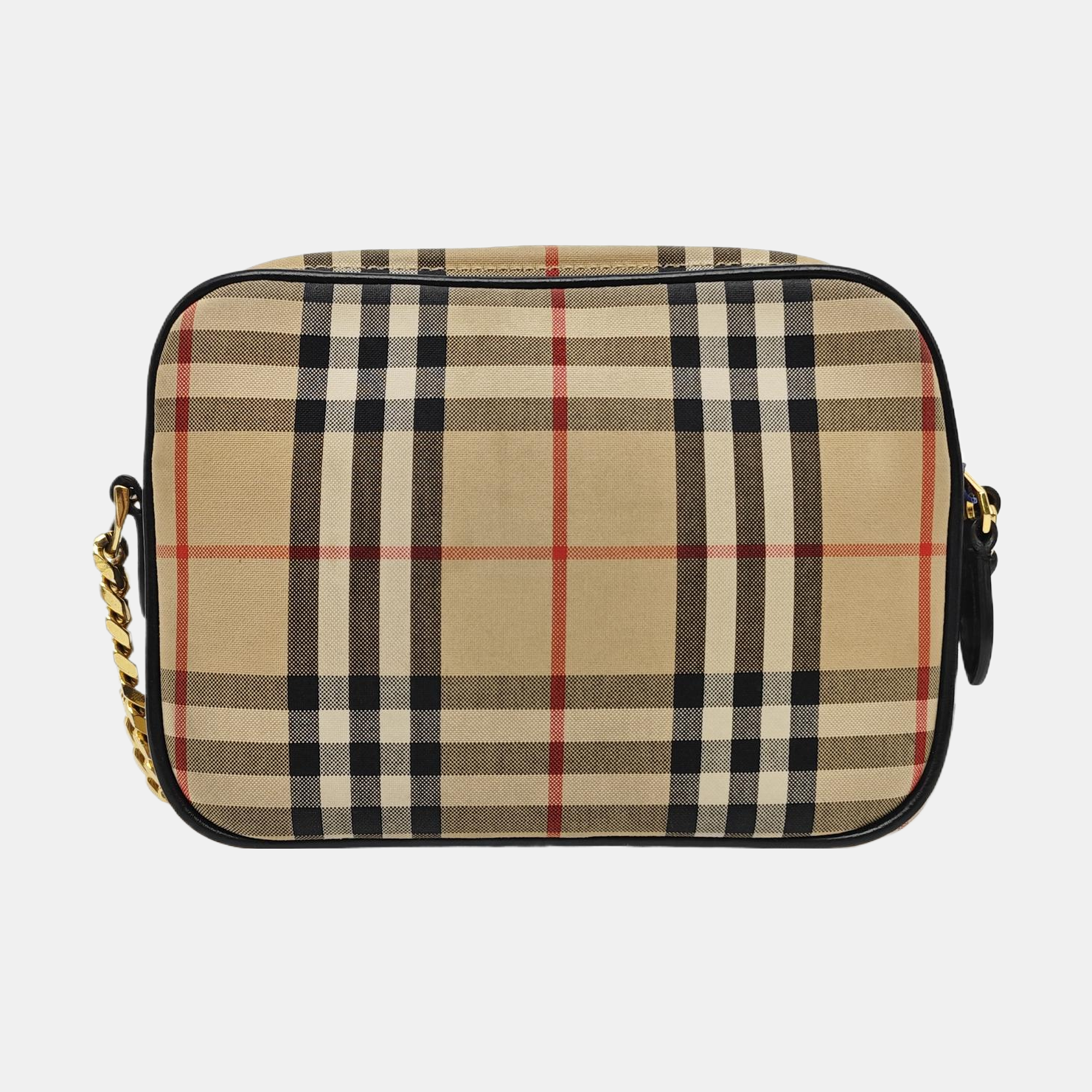 Fabric Shoulder Bag Brown