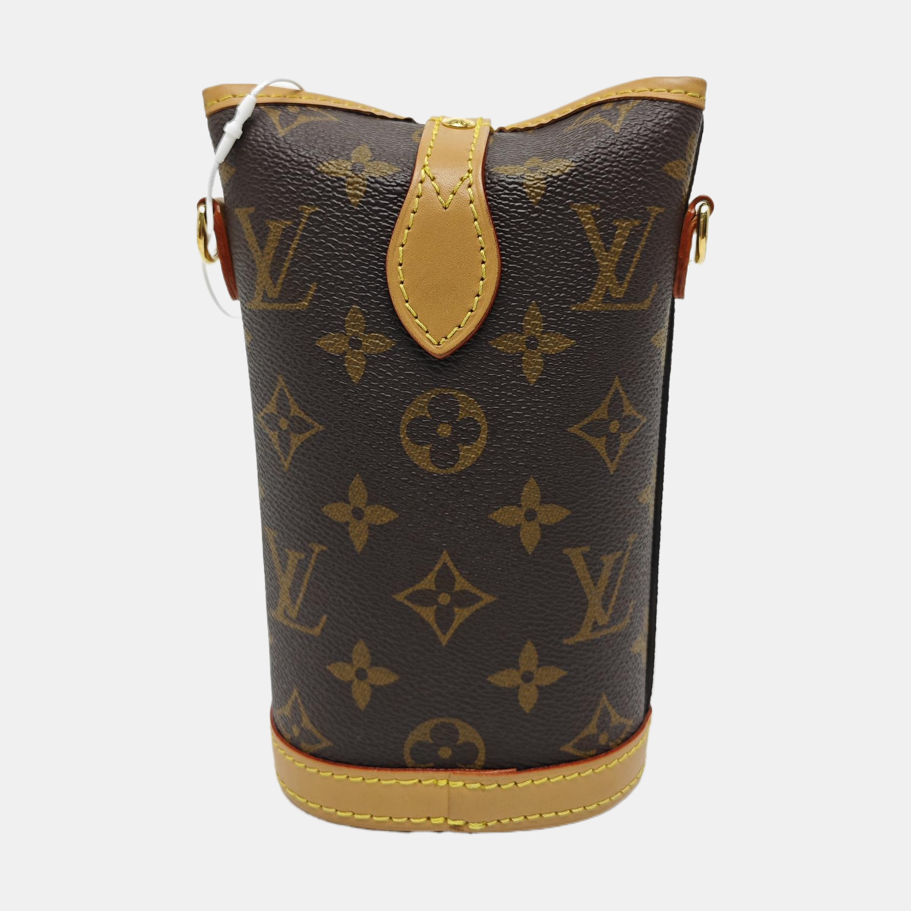 FOLD ME Monogram Coated Canvas Brown
