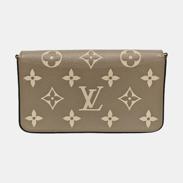 FÉLICIE Monogram Calfskin Gray