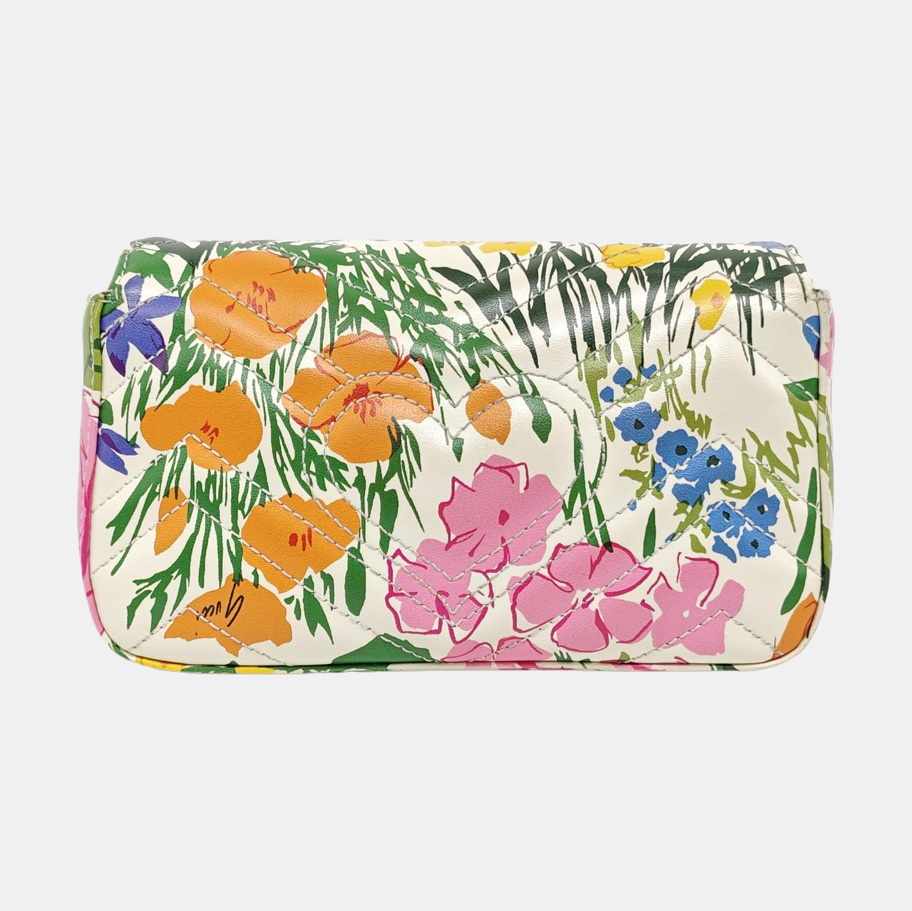 GG Marmont Mini Quilted Calfskin Multicolor