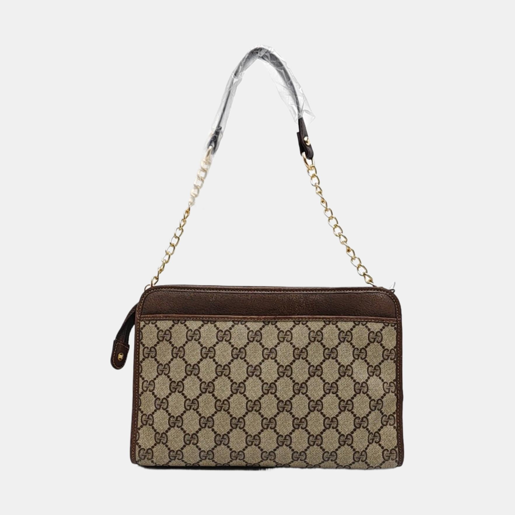 Ophidia Monogram Coated Canvas Beige