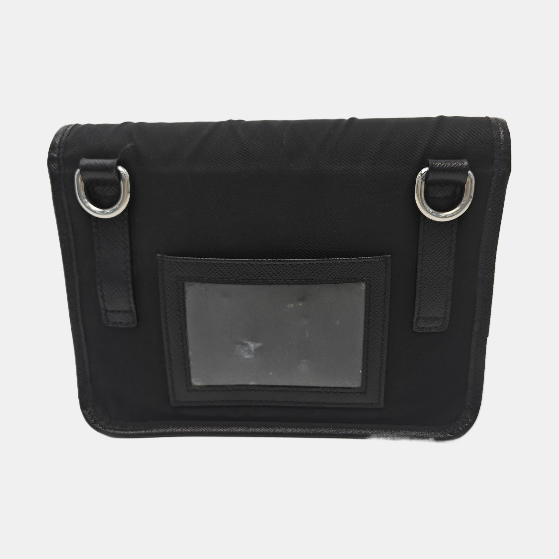 Fold Wallet Nylon Black