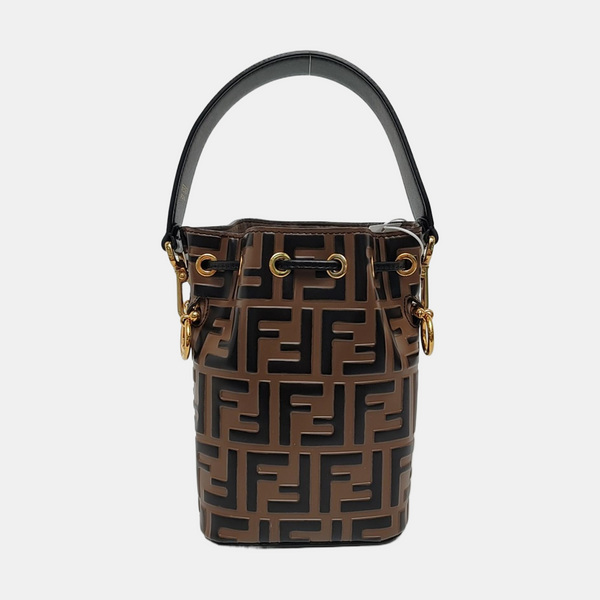 Mon Tresor Mini Monogram Calfskin Brown