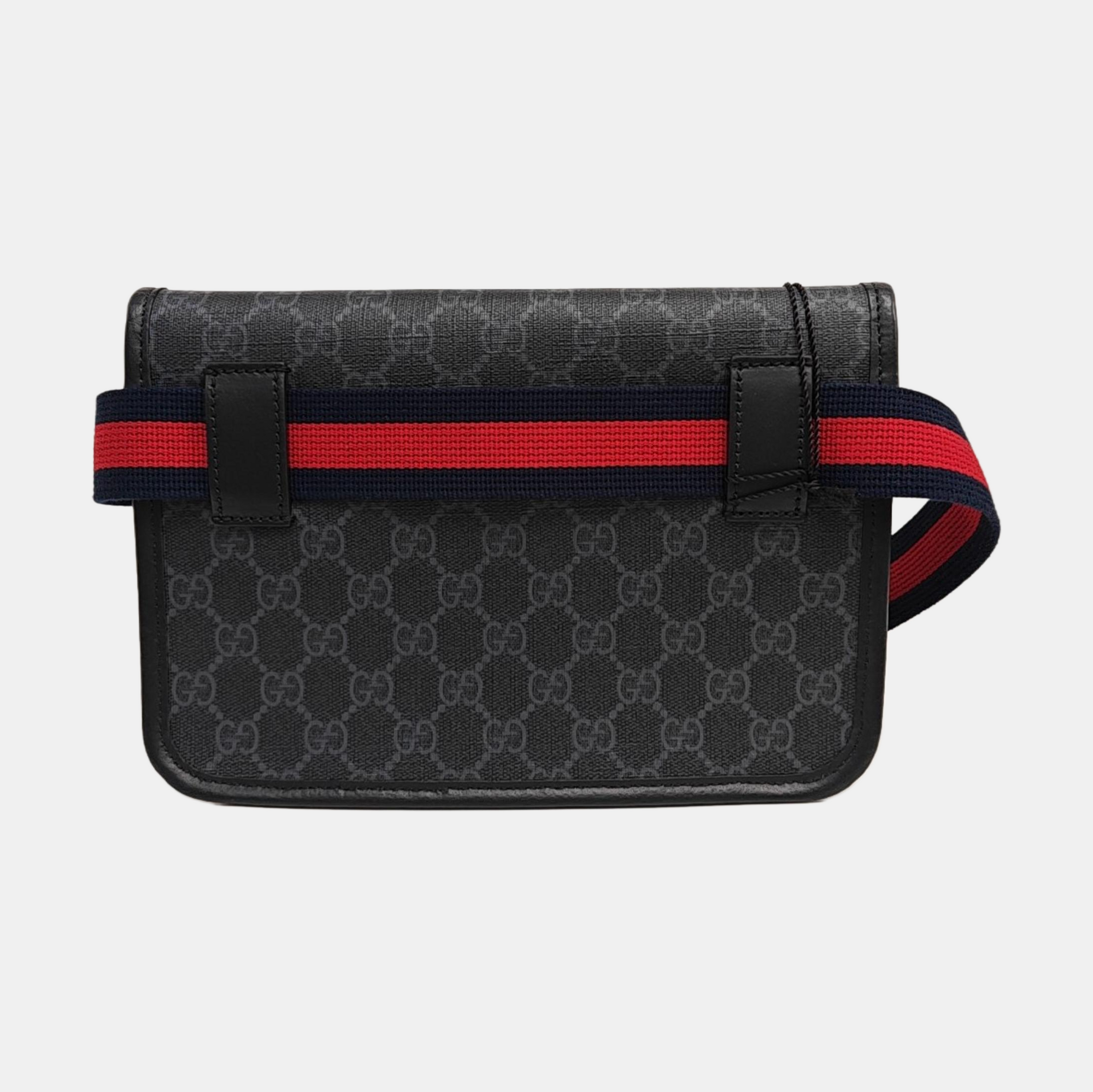 Neo Vintage Monogram Coated Canvas Black