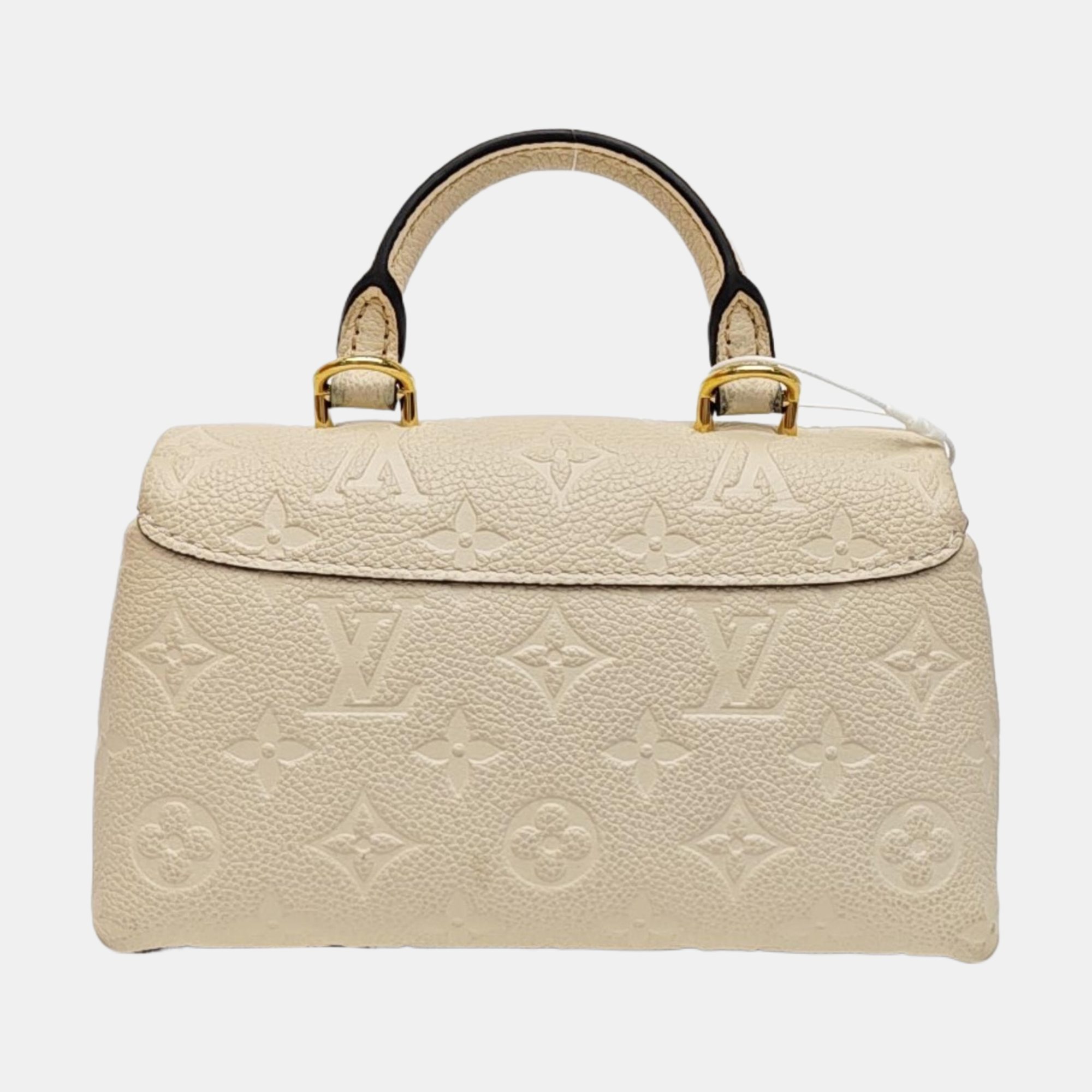 NANO MADELEINE Nano Monogram Calfskin Beige