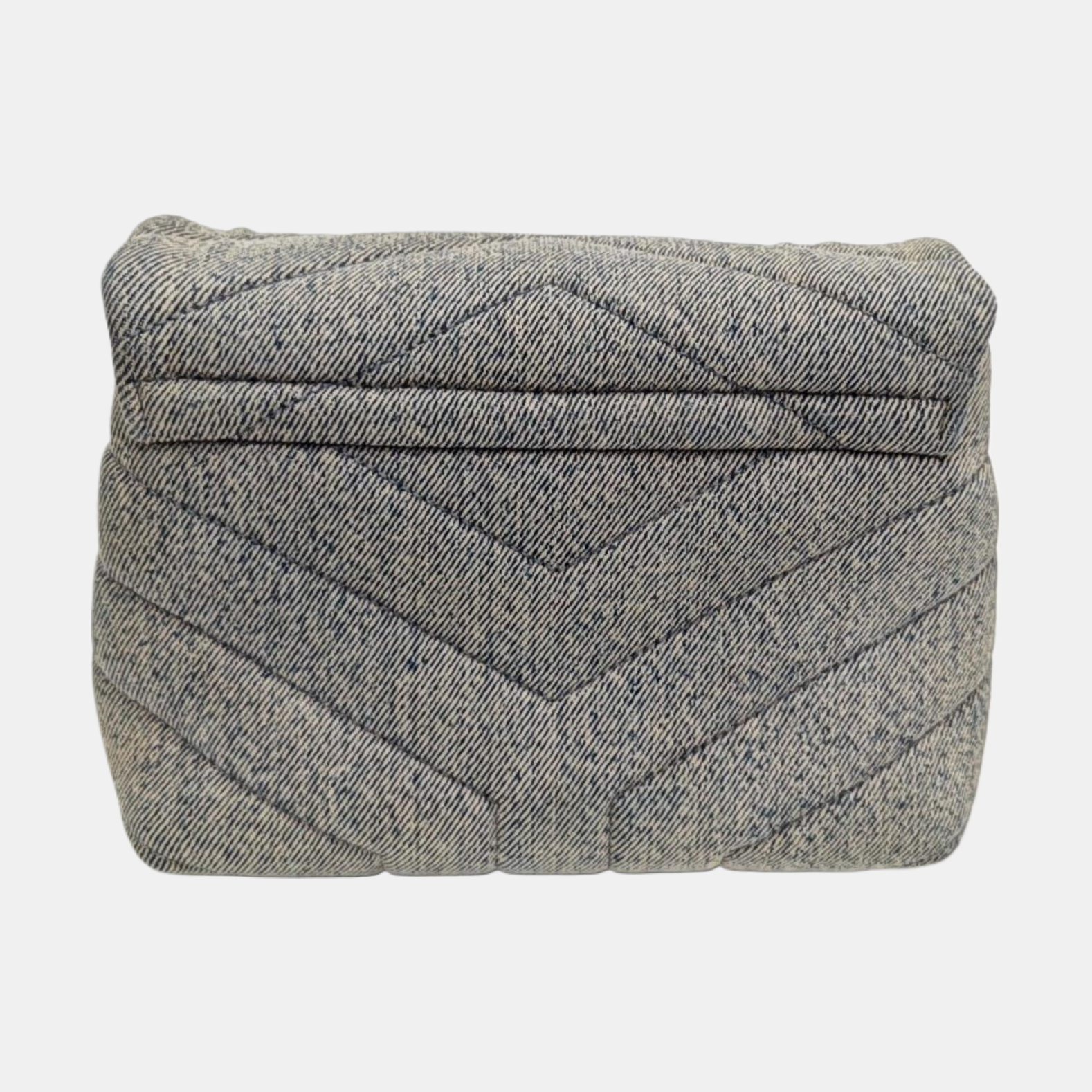 PUFFER Quilted Canvas Blue