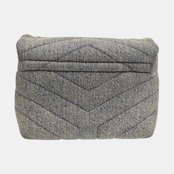 PUFFER Quilted Canvas Blue