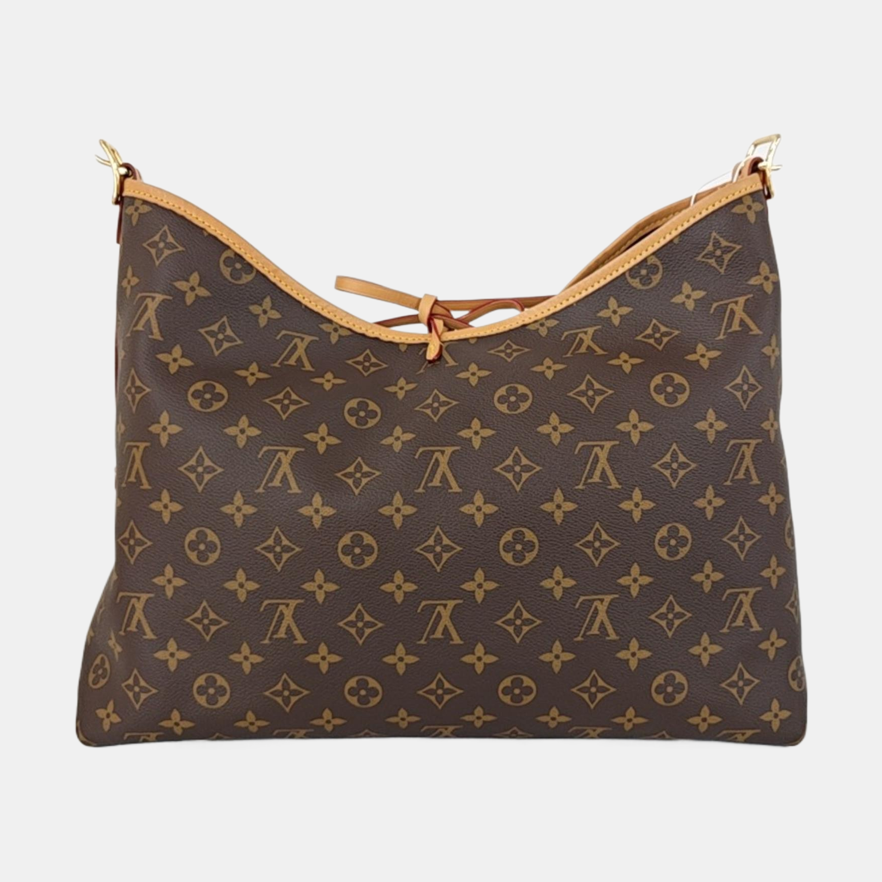 CARRYALL MM Monogram Coated Canvas Brown