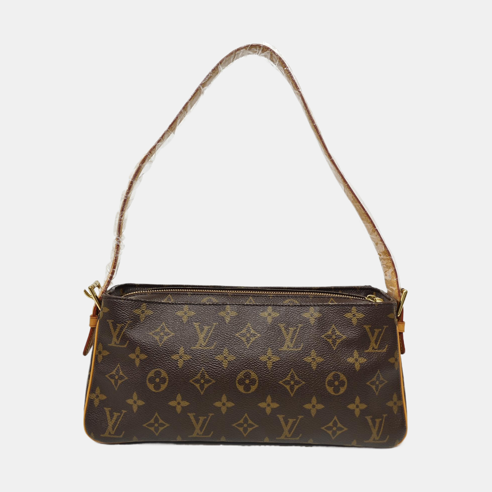 VIVA CITE Monogram Coated Canvas Brown