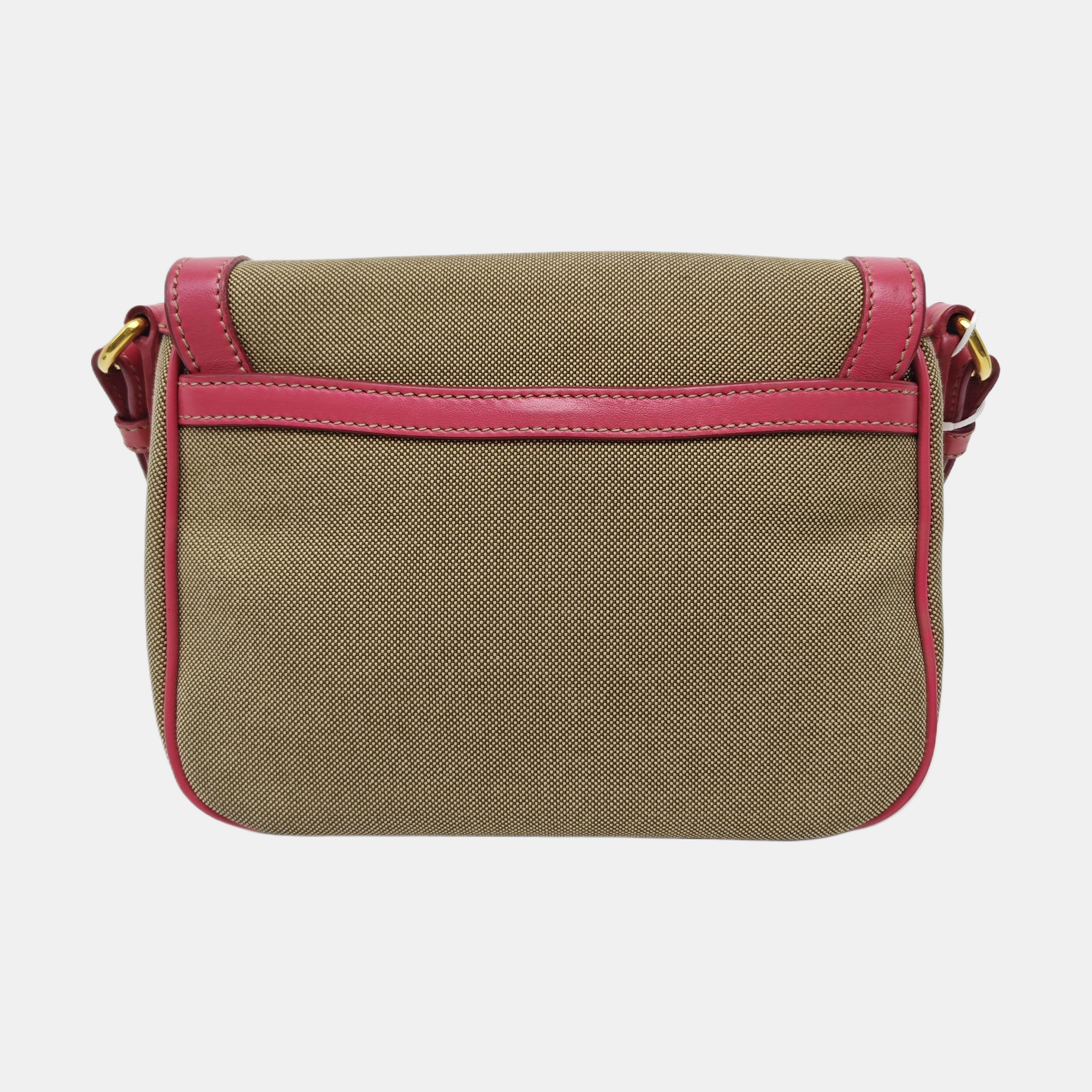 Canvas Shoulder Bag Brown