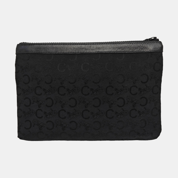 Canvas Clutch Black