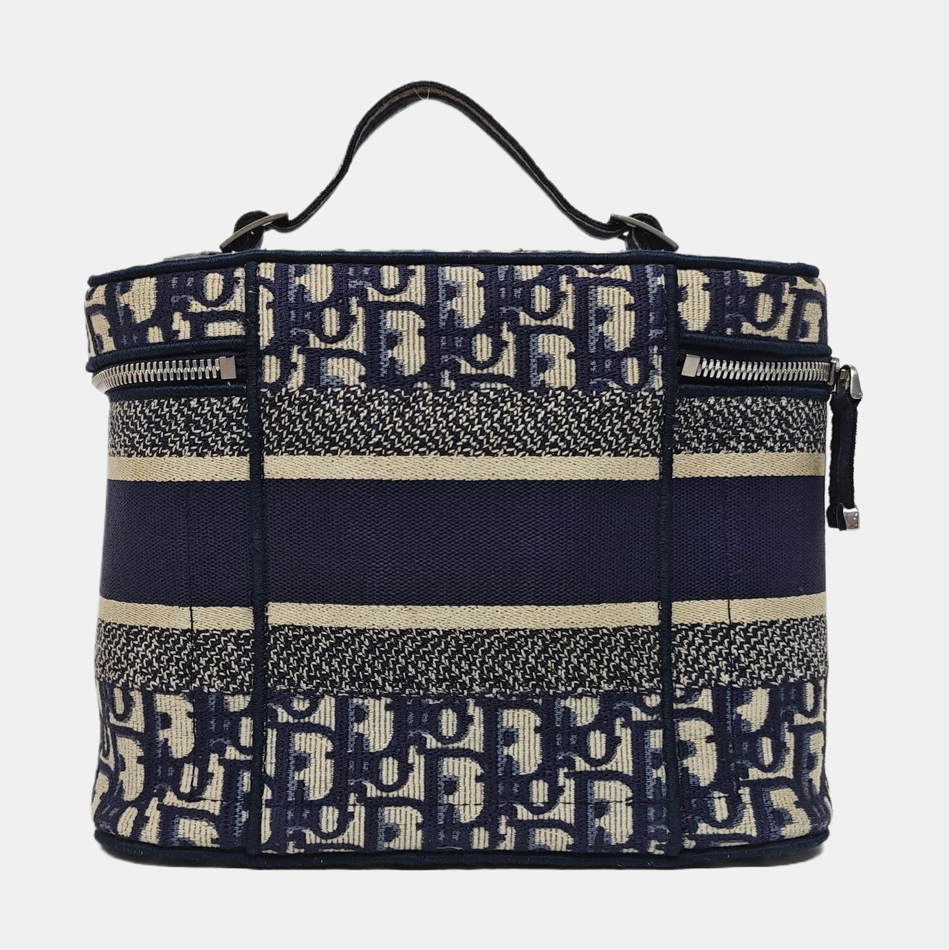 Travel Vanity Oblique Canvas Blue