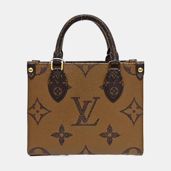 ONTHEGO BB Monogram Coated Canvas Brown