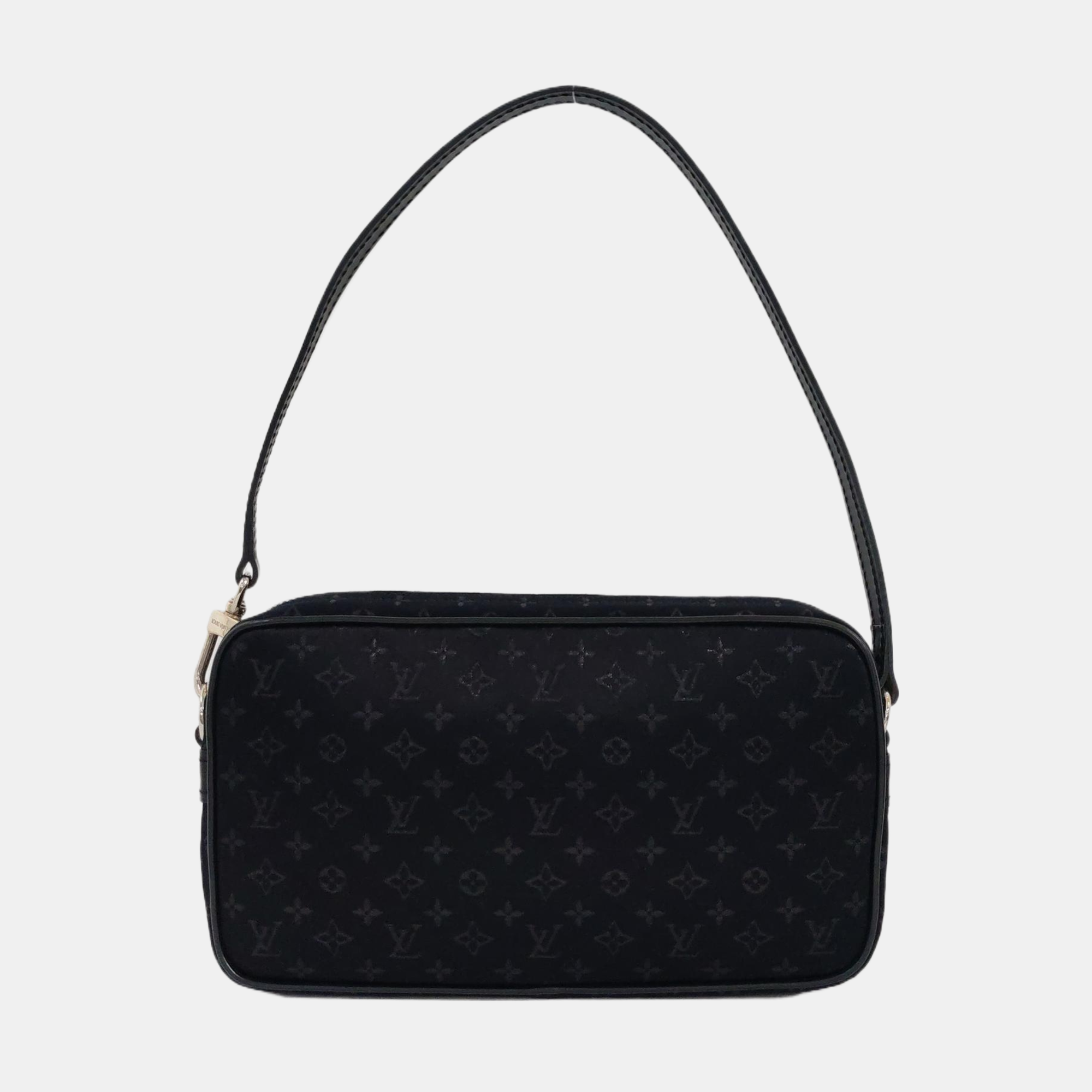 Damier Graphite Silk Satin Black