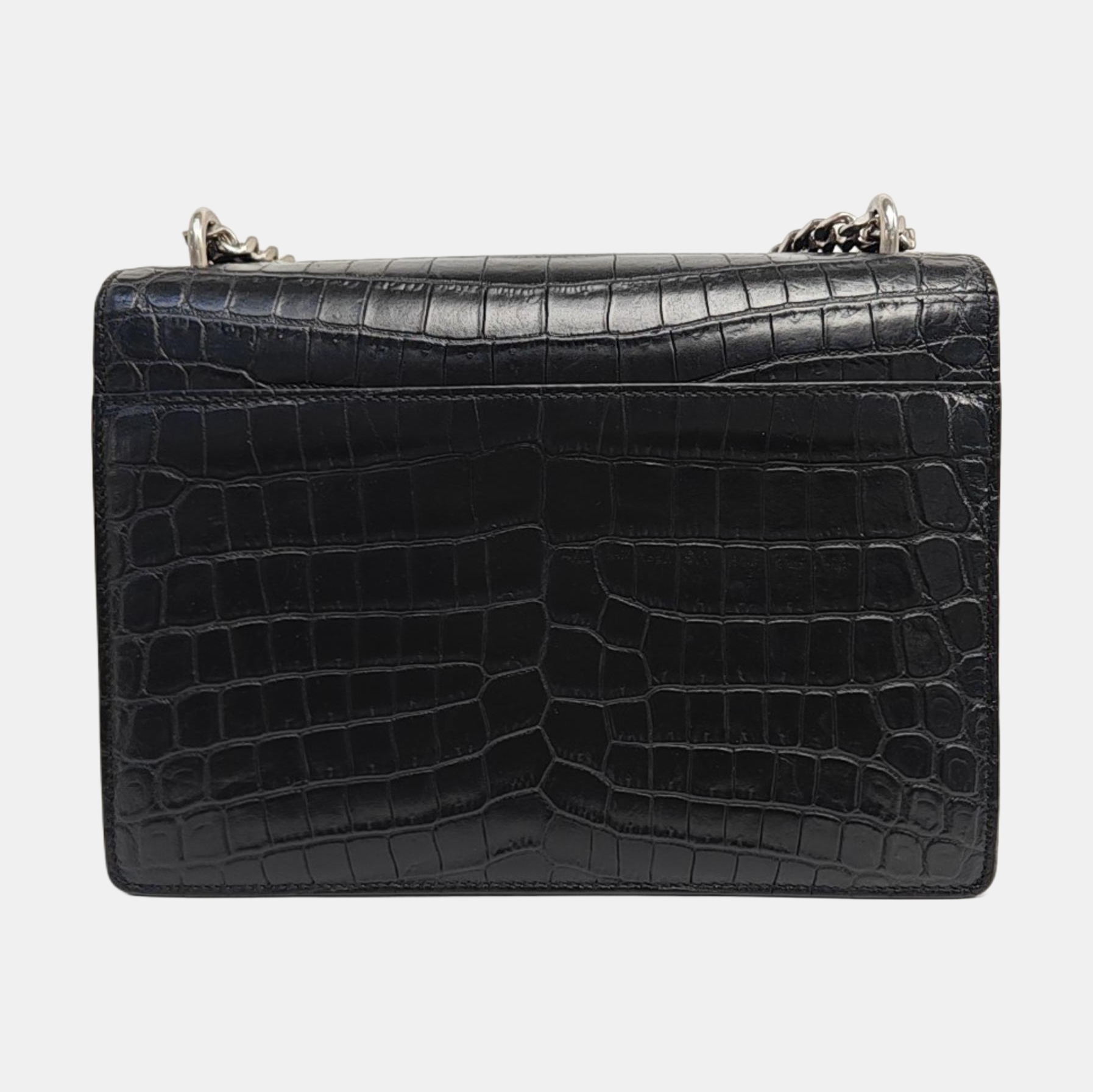 SUNSET Medium Calfskin Black