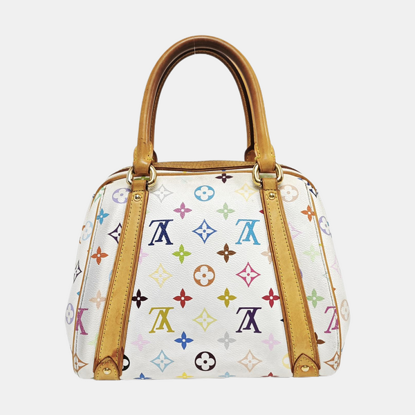 LV × TM PRISCILLA Monogram Coated Canvas White