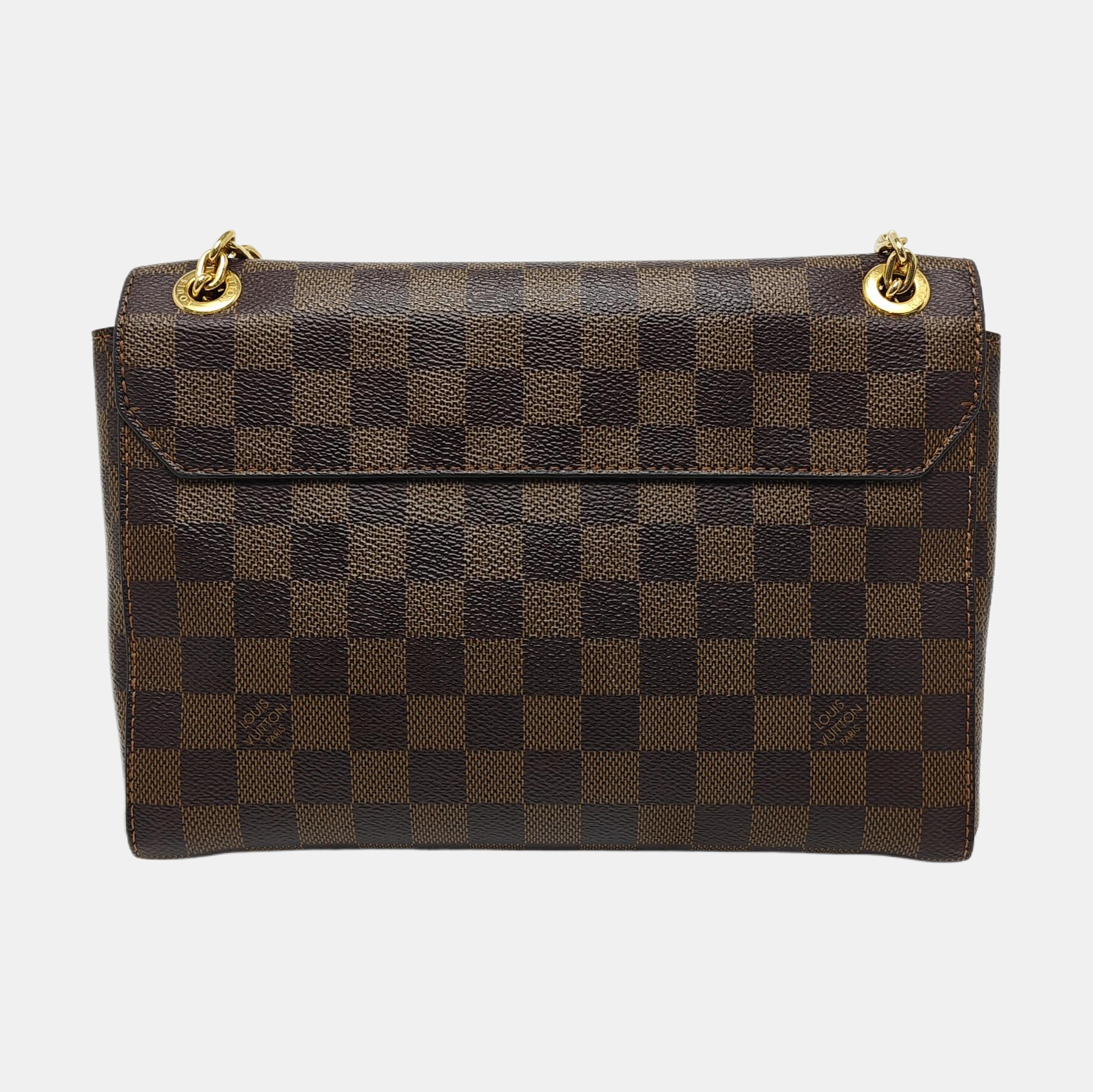VAVIN PM Damier Ebene Coated Canvas Brown