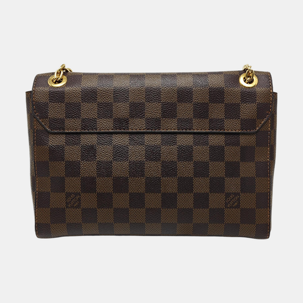 VAVIN PM Damier Ebene Coated Canvas Brown