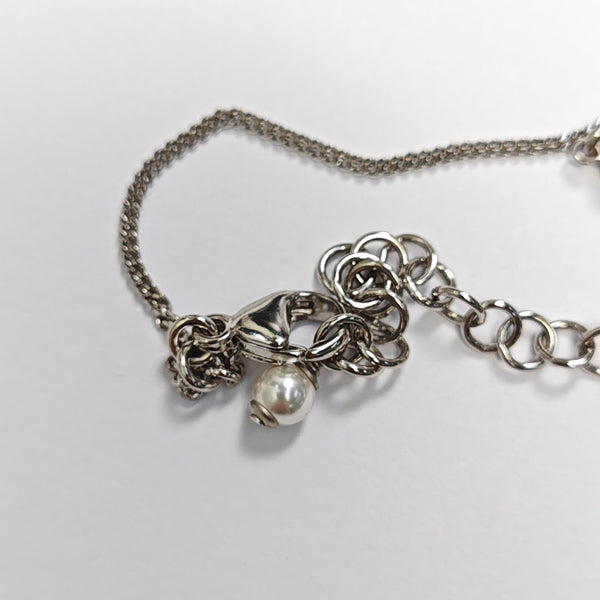 Metal Silver Necklace